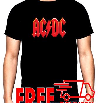 AC DC, Logo, 4, men's t-shirt, 100% cotton, S to 5XL