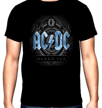 AC DC, Black ice, 3, men's t-shirt, 100% cotton, S to 5XL