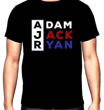 AJR, Adam, Jack, Ryan, men's  t-shirt, 100% cotton, S to 5XL