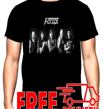 Accept, Band, men's t-shirt, 100% cotton, S to 5XL