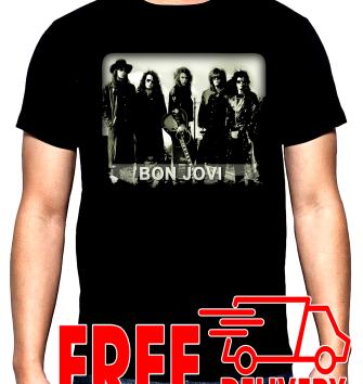 Bon Jovi, Band, men's t-shirt, 100% cotton, S to 5XL
