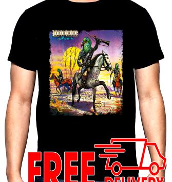 Budgie, Bandolier, men's  t-shirt, 100% cotton, S to 5XL