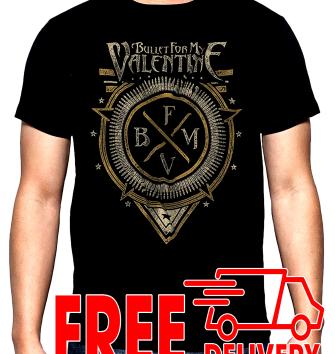 Bullet for my valentine, B.F.M.V., 2, men's t-shirt, 100% cotton, S to 5XL