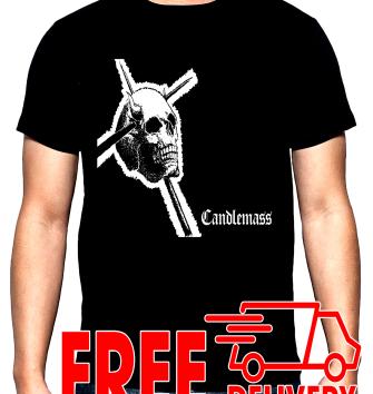 Candlemass, 1, men's t-shirt, 100% cotton, S to 5XL