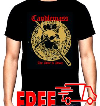 Candlemass, The Door to Doom, men's t-shirt, 100% cotton, S to 5XL