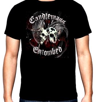 Candlemass, Entombed, men's t-shirt, 100% cotton, S to 5XL