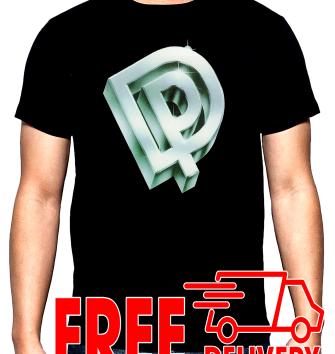 Deep Purple, Logo, men's t-shirt, 100% cotton, S to 5XL