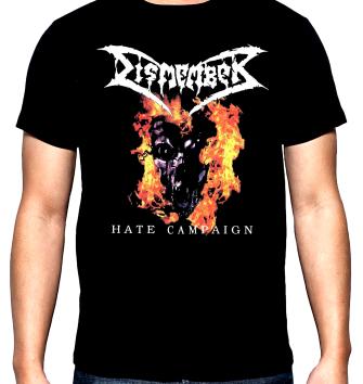 Dismember, Hate campaign, men's t-shirt, 100% cotton, S to 5XL