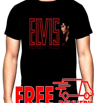Elvis, 5, men's t-shirt, 100% cotton, S to 5XL