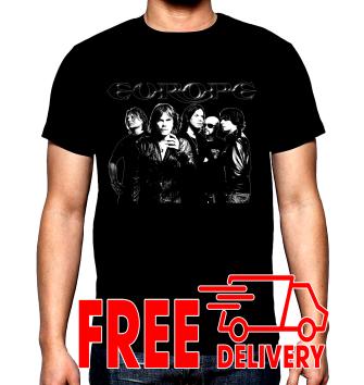Europe, band, men's t-shirt, 100% cotton, S to 5XL