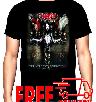 Exodus, The atrocity exhibition, men's t-shirt, 100% cotton, S to 5XL