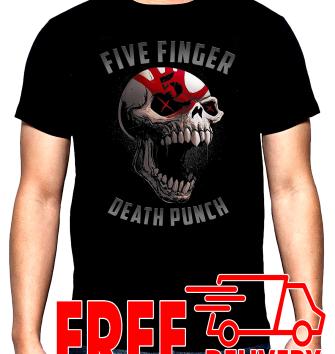 Five finger death punch, 2, men's t-shirt, 100% cotton, S to 5XL