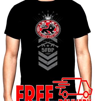 Five finger death punch, 5FDP, men's t-shirt, 100% cotton, S to 5XL