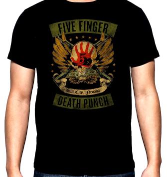 Five finger death punch, 6, men's t-shirt, 100% cotton, S to 5XL