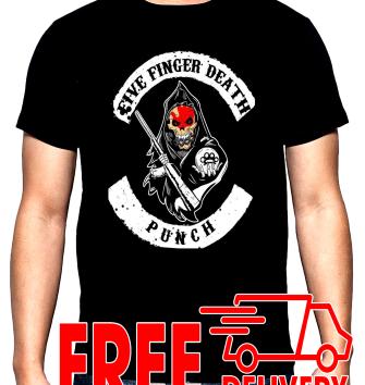 Five finger death punch, men's t-shirt, 100% cotton, S to 5XL