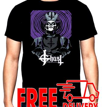 Ghost, 3, men's t-shirt, 100% cotton, S to 5XL