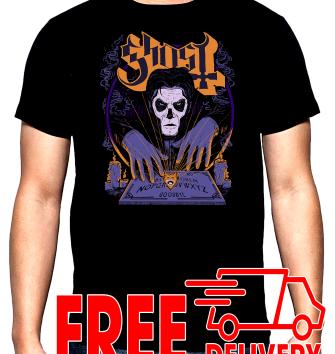 Ghost, 4, men's t-shirt, 100% cotton, S to 5XL