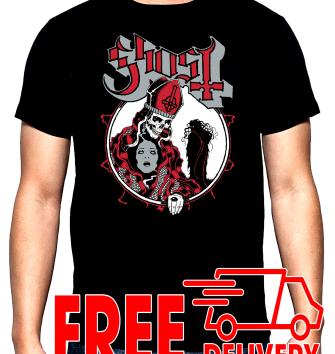 Ghost, men's t-shirt, 100% cotton, S to 5XL