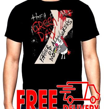 Green day, Father of all motherfuckers, men's t-shirt, 100% cotton, S to 5XL