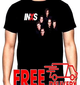 INXS, Band, men's t-shirt, 100% cotton, S to 5XL