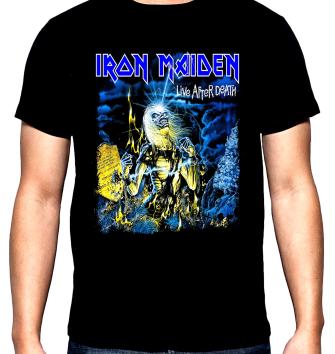 Iron Maiden, Live after death, men's  t-shirt, 100% cotton, S to 5XL