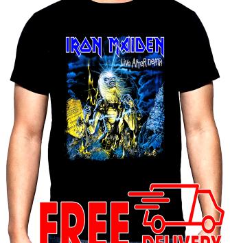 Iron Maiden, Album, men's t-shirt, 100% cotton, S to 5XL