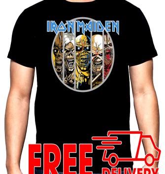 Iron Maiden, Eddie, 2, men's t-shirt, 100% cotton, S to 5XL
