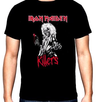 Iron Maiden, Killers, men's  t-shirt, 100% cotton, S to 5XL