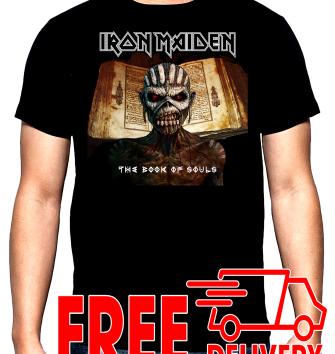 Iron Maiden, The book of souls, men's t-shirt, 100% cotton, S to 5XL