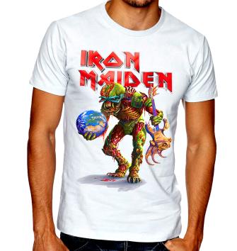 Iron Maiden, Eddie, men's  t-shirt, 100% cotton, S to 5XL