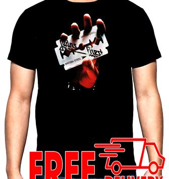 Judas Priest, British Steel, men's t-shirt, 100% cotton, S to 5XL