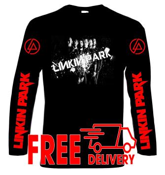 Linkin Park, men's long sleeve t-shirt, 100% cotton, S to 5XL
