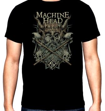 Machine head, 2, men's t-shirt, 100% cotton, S to 5XL