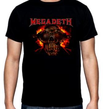 Megadeth, men's t-shirt, 100% cotton, S to 5XL