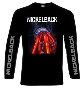 Nickelback, Feed the machine, men's long sleeve t-shirt, 100% cotton, S to 5XL