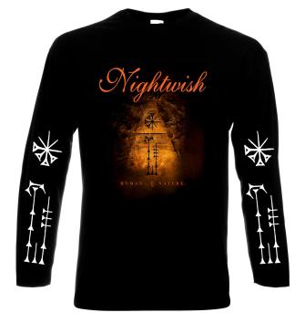 Nightwish, Human nature, men's long sleeve t-shirt, 100% cotton, S to 5XL