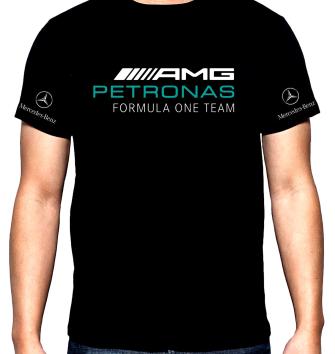 Mercedes Benz, AMG, Petronas, formula one team, men's  t-shirt, 100% cotton, S to 5XL