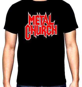 Metal church, Logo, men's t-shirt, 100% cotton, S to 5XL