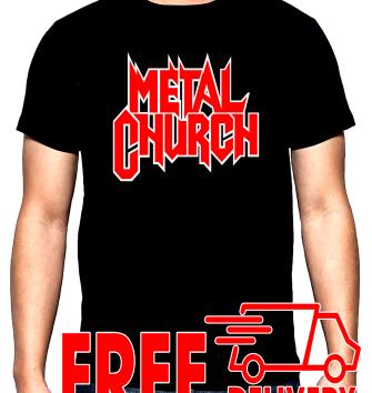 Metal church, Logo, men's t-shirt, 100% cotton, S to 5XL