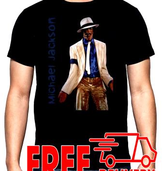 Michael Jackson, 3, men's t-shirt, 100% cotton, S to 5XL