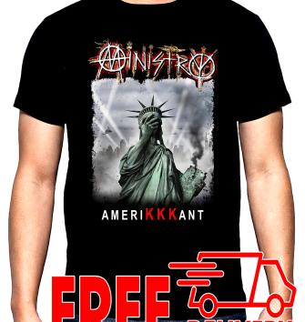 Ministry, Amerikkkant, men's  t-shirt, 100% cotton, S to 5XL
