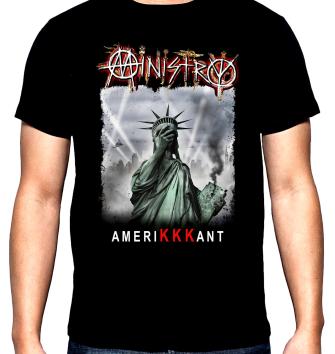 Ministry, Amerikkkant, men's  t-shirt, 100% cotton, S to 5XL
