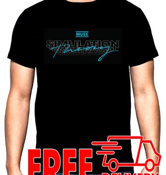 Muse, Simulation theory, men's  t-shirt, 100% cotton, S to 5XL