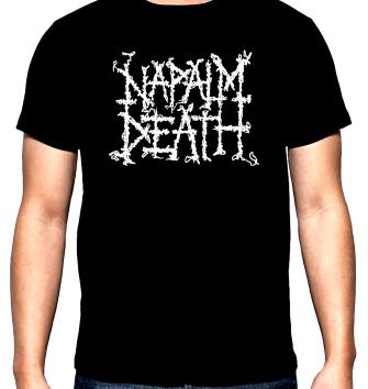 Napalm death, Logo, men's t-shirt, 100% cotton, S to 5XL