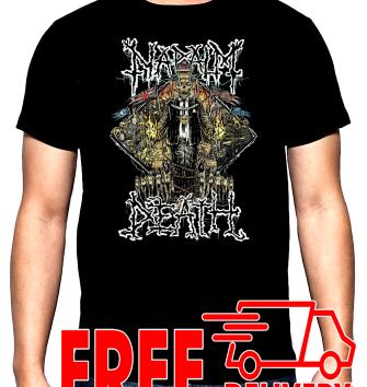 Napalm death, men's t-shirt, 100% cotton, S to 5XL