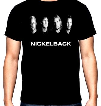 Nickelback, Band, men's t-shirt, 100% cotton, S to 5XL
