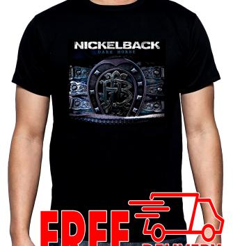 Nickelback, Dark horse, men's t-shirt, 100% cotton