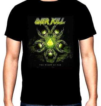 Overkill, The wings of war, men's t-shirt, 100% cotton, S to 5XL