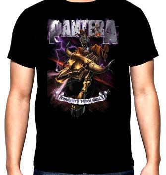 Pantera, Cowboys from hell, men's  t-shirt, 100% cotton, S to 5XL