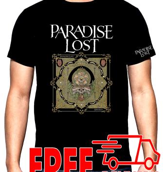 Paradise lost, Obsidian, men's  t-shirt, 100% cotton, S to 5XL
